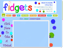 Tablet Screenshot of fidgetslv.com